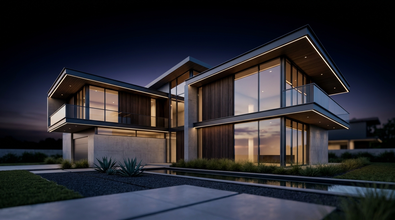 Luxury residence — alternate view